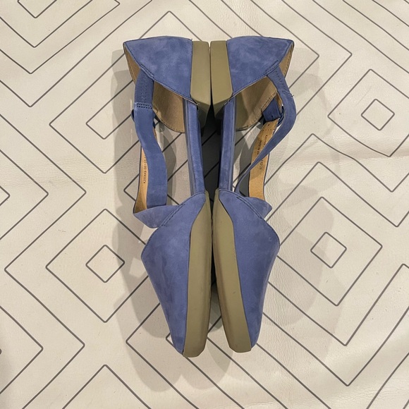 Camper Blue Round Toe Flats - Picture 6 of 13